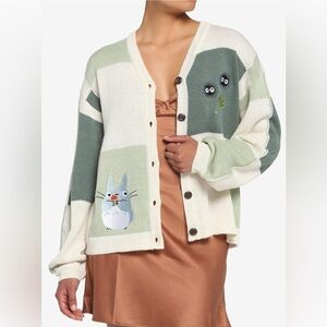 My neighbor Totoro oversized cardigan